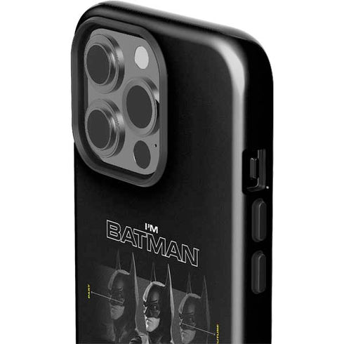 DC Comics The Flash Movie: I am Batman Past to Future iPhone 15 Pro Impact Case
