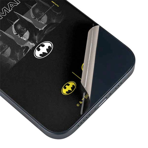 DC Comics The Flash Movie: I am Batman Past to Future iPhone 15 Skin