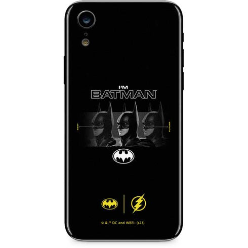 DC Comics The Flash Movie: I am Batman Past to Future iPhone XR Skin