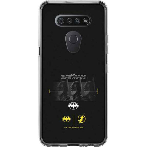 DC Comics The Flash Movie: I am Batman Past to Future LG K51/Q51 Clear Case