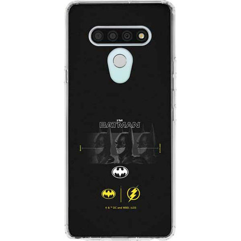 DC Comics The Flash Movie: I am Batman Past to Future LG Stylo 6 Clear Case