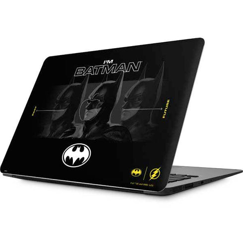 The Flash Movie: I am Batman Past to Future MacBook 12-inch (2015 Retina Display) Skin