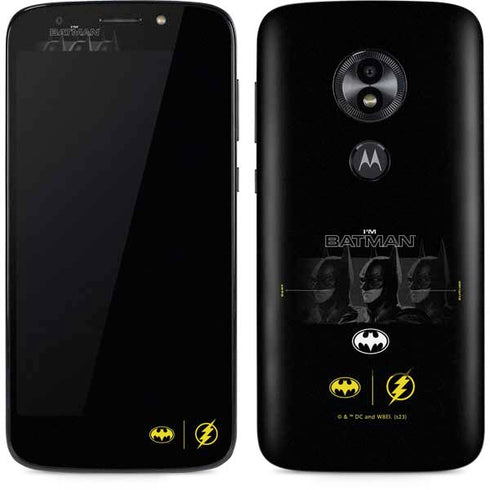 DC Comics The Flash Movie: I am Batman Past to Future Moto E5 Play Skin