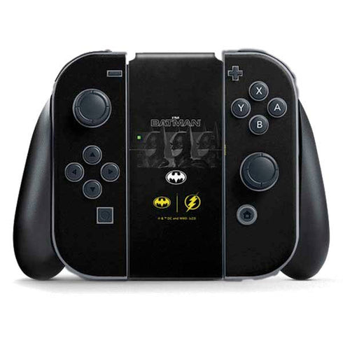 DC Comics The Flash Movie: I am Batman Past to Future Nintendo Switch (2017-2021) Joy-Con Controller Skin