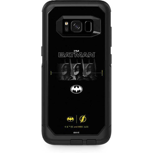 The Flash Movie: I am Batman Past to Future OtterBox Commuter Galaxy S8 Plus Skin