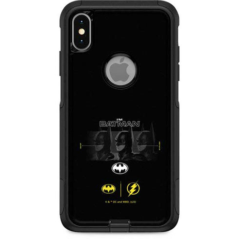 The Flash Movie: I am Batman Past to Future OtterBox Commuter iPhone XS Max Skin