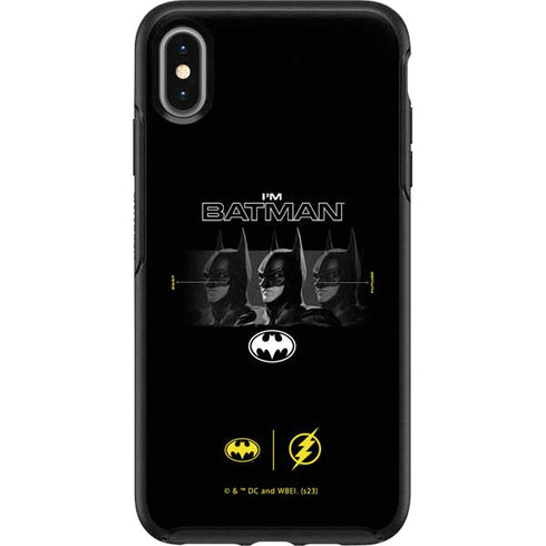 The Flash Movie: I am Batman Past to Future OtterBox Symmetry iPhone XS Max Skin