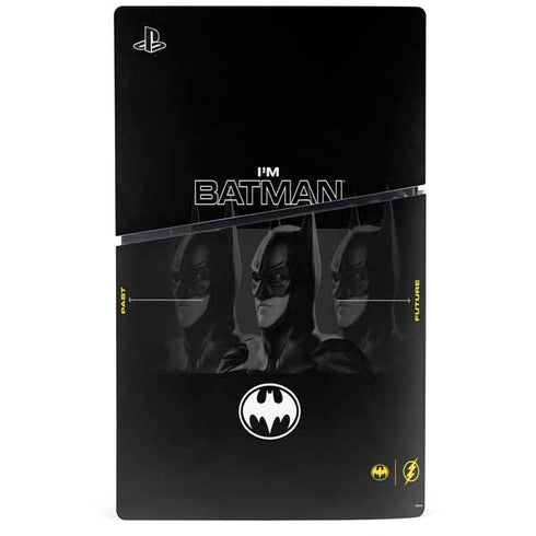 DC Comics The Flash Movie: I am Batman Past to Future PS5 Slim Disk Bundle Skin