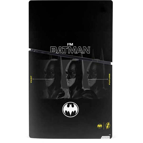 DC Comics The Flash Movie: I am Batman Past to Future PS5 Slim Digital Edition Bundle Skin