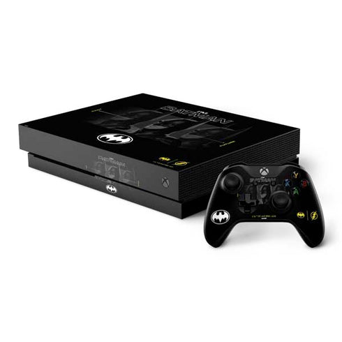DC Comics The Flash Movie: I am Batman Past to Future Xbox One X Bundle Skin
