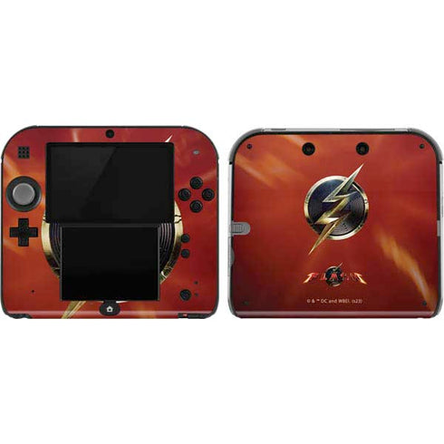 DC Comics The Flash Movie: Logo Poster Nintendo 2DS Skin