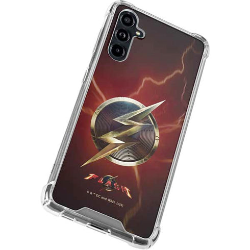 DC Comics The Flash Movie: Logo Poster Galaxy A54 5G Clear Case