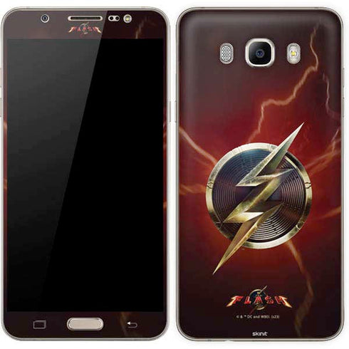 DC Comics The Flash Movie: Logo Poster Galaxy J7 Skin