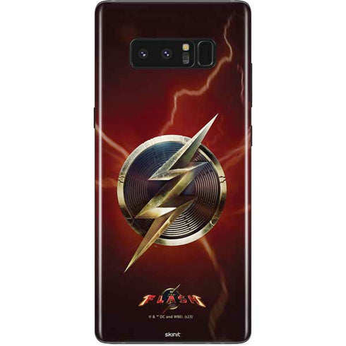 DC Comics The Flash Movie: Logo Poster Galaxy Note 8 Skin