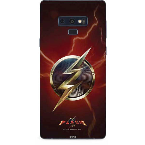 DC Comics The Flash Movie: Logo Poster Galaxy Note 9 Skin