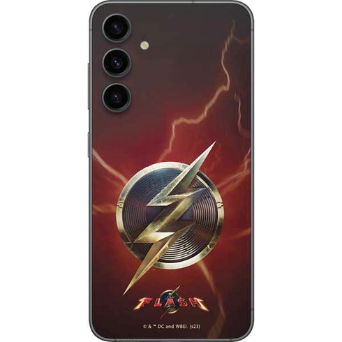 DC Comics The Flash Movie: Logo Poster Galaxy S23 FE Skin