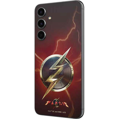 DC Comics The Flash Movie: Logo Poster Galaxy S23 FE Skin