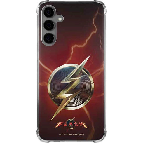 DC Comics The Flash Movie: Logo Poster Galaxy S24 Plus Clear Case