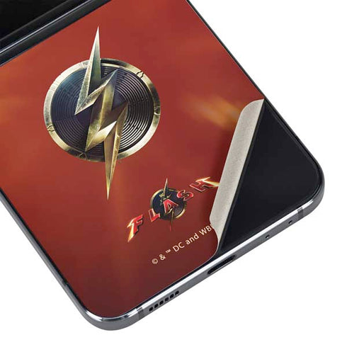 DC Comics The Flash Movie: Logo Poster Galaxy Z Flip5 5G Skin