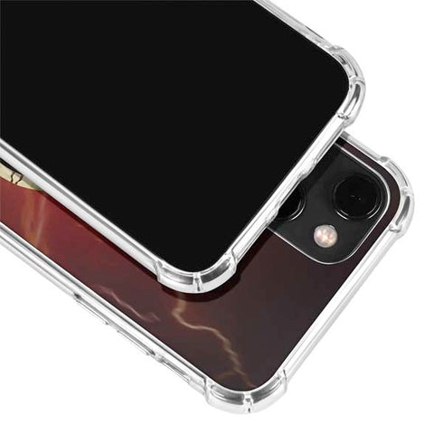 DC Comics The Flash Movie: Logo Poster iPhone 15 Plus Clear Case
