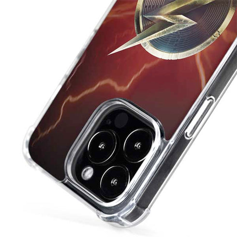 DC Comics The Flash Movie: Logo Poster iPhone 15 Pro MagSafe Case