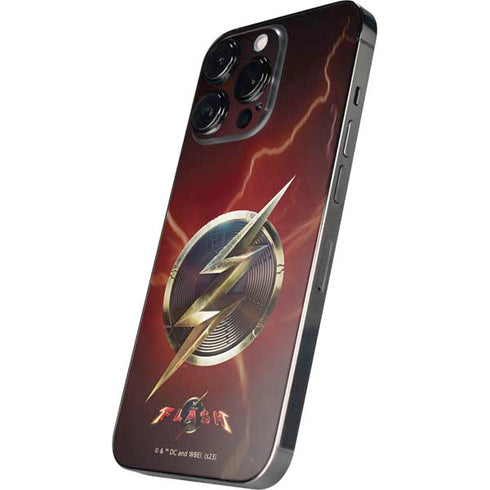DC Comics The Flash Movie: Logo Poster iPhone 15 Pro Skin