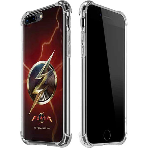 DC Comics The Flash Movie: Logo Poster iPhone 7/8 Plus Clear Case