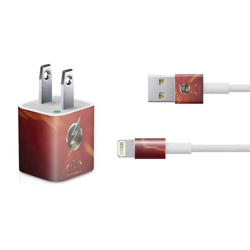 DC Comics The Flash Movie: Logo Poster iPhone Charger (5W USB) Skin