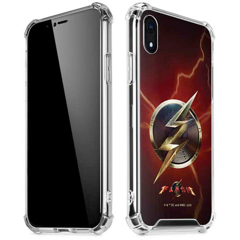 DC Comics The Flash Movie: Logo Poster iPhone XR Clear Case