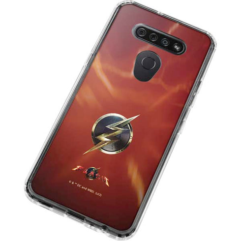 DC Comics The Flash Movie: Logo Poster LG K51/Q51 Clear Case
