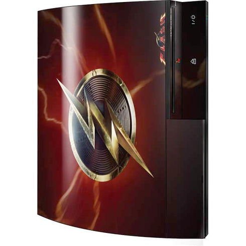 DC Comics The Flash Movie: Logo Poster Playstation 3 & PS3 Skin