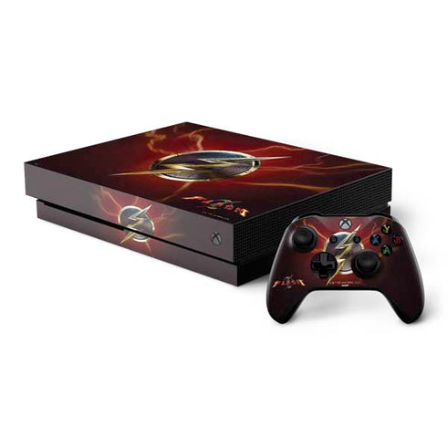DC Comics The Flash Movie: Logo Poster Xbox One X Bundle Skin