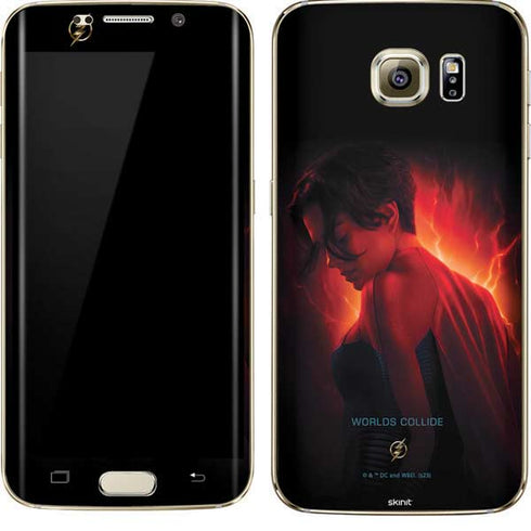DC Comics The Flash Movie: SuperGirl Poster Galaxy S7 Edge Skin
