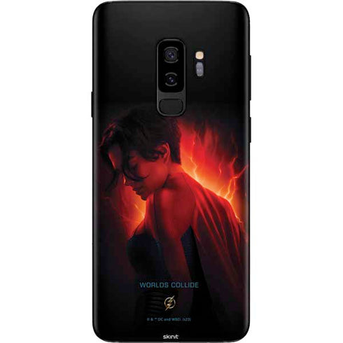 DC Comics The Flash Movie: SuperGirl Poster Galaxy S9 Plus Skin