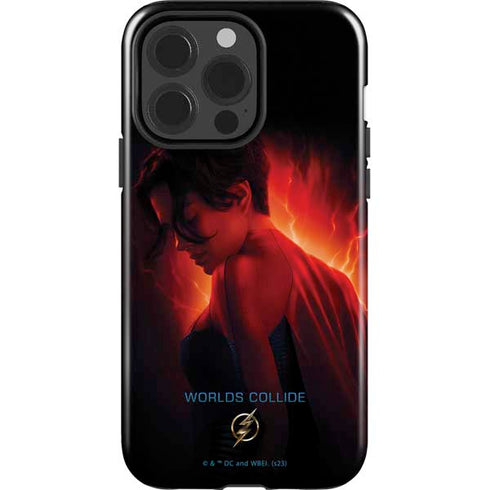 DC Comics The Flash Movie: SuperGirl Poster iPhone 15 Pro Impact Case