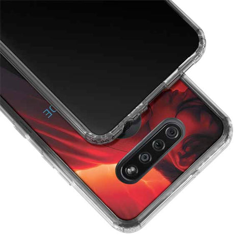 DC Comics The Flash Movie: SuperGirl Poster LG K51/Q51 Clear Case