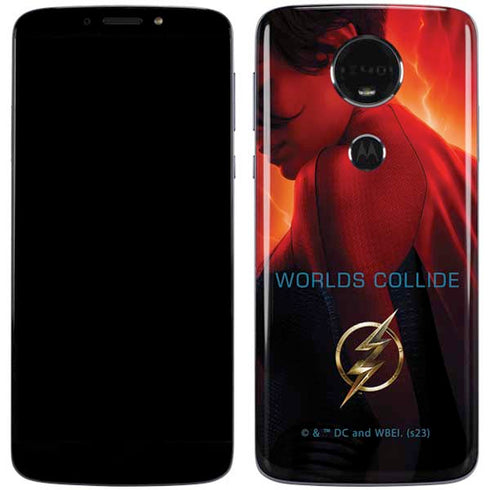 DC Comics The Flash Movie: SuperGirl Poster Moto E5 Plus Skin