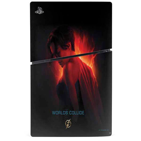 DC Comics The Flash Movie: SuperGirl Poster PS5 Slim Disk Bundle Skin