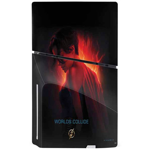 DC Comics The Flash Movie: SuperGirl Poster PS5 Slim Disk Bundle Skin