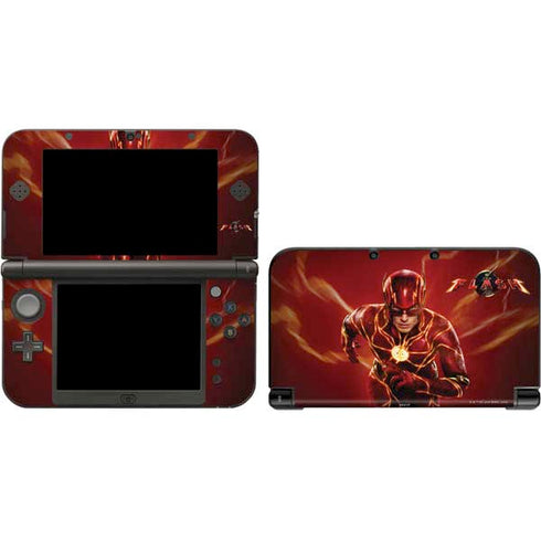 DC Comics The Flash Movie: The Fastest Man Alive 3DS XL 2015 Skin