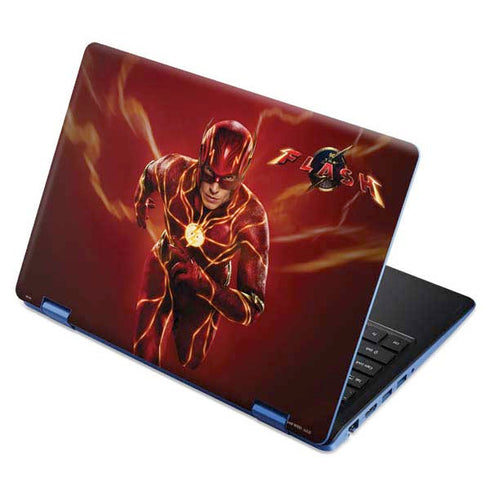 DC Comics The Flash Movie: The Fastest Man Alive Aspire R11 11.6in Skin