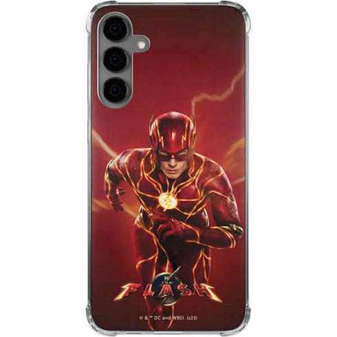 DC Comics The Flash Movie: The Fastest Man Alive Galaxy S24 Plus Clear Case
