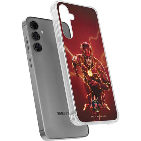 DC Comics The Flash Movie: The Fastest Man Alive Galaxy S24 Plus Clear Case