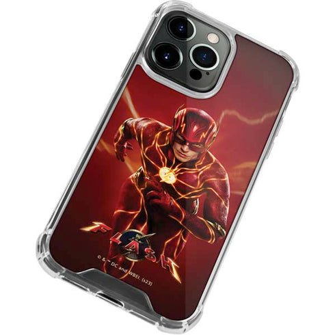 DC Comics The Flash Movie: The Fastest Man Alive iPhone 15 Pro Max Clear Case