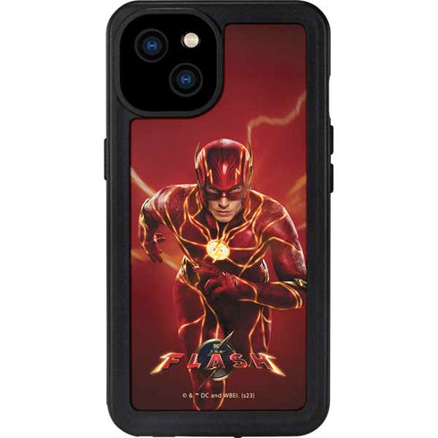 DC Comics The Flash Movie: The Fastest Man Alive iPhone 15 Plus Waterproof Case
