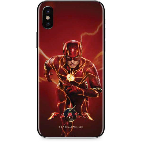 DC Comics The Flash Movie: The Fastest Man Alive iPhone X Skin