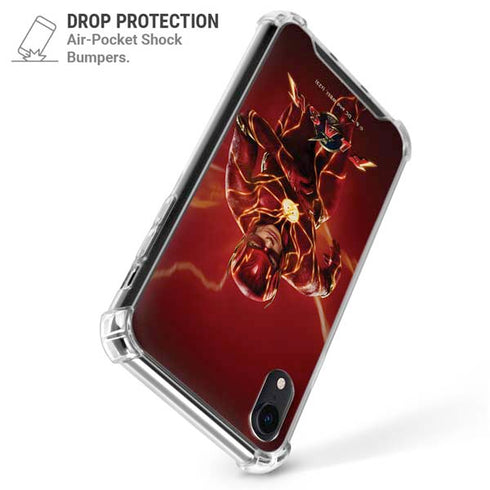 DC Comics The Flash Movie: The Fastest Man Alive iPhone XR Clear Case