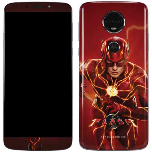DC Comics The Flash Movie: The Fastest Man Alive Moto E5 Plus Skin