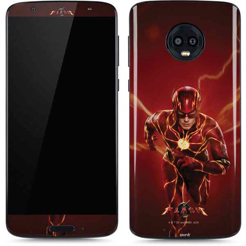 DC Comics The Flash Movie: The Fastest Man Alive Moto G6 Skin