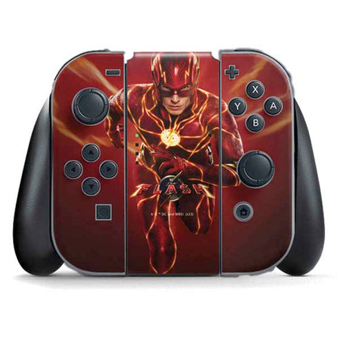 DC Comics The Flash Movie: The Fastest Man Alive Nintendo Switch (2017-2021) Joy-Con Controller Skin